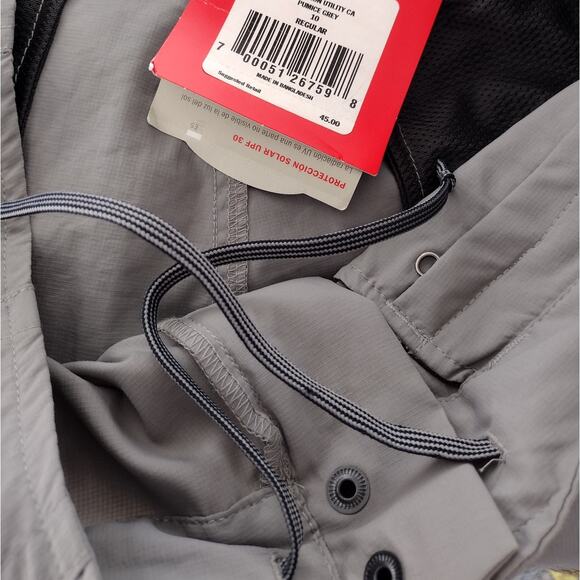 The North Face Gray Horizon Nylon Utility Capri/Cropped Pants UPF 30 Women's 10 - Picture 11 of 16